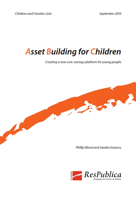 Asset Building for Children: Creating a new civic savings platform for young people