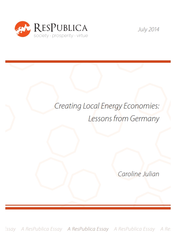 Creating Local Energy Economies: Lessons from Germany