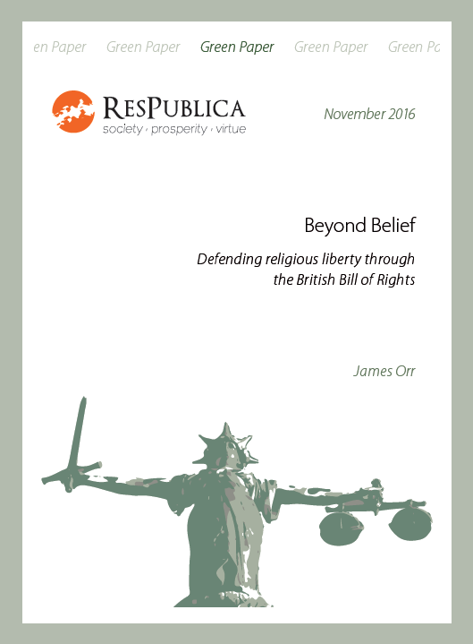 Beyond Belief: Defending religious liberty through the British Bill of Rights