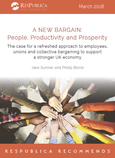 A New Bargain: people, productivity and prosperity